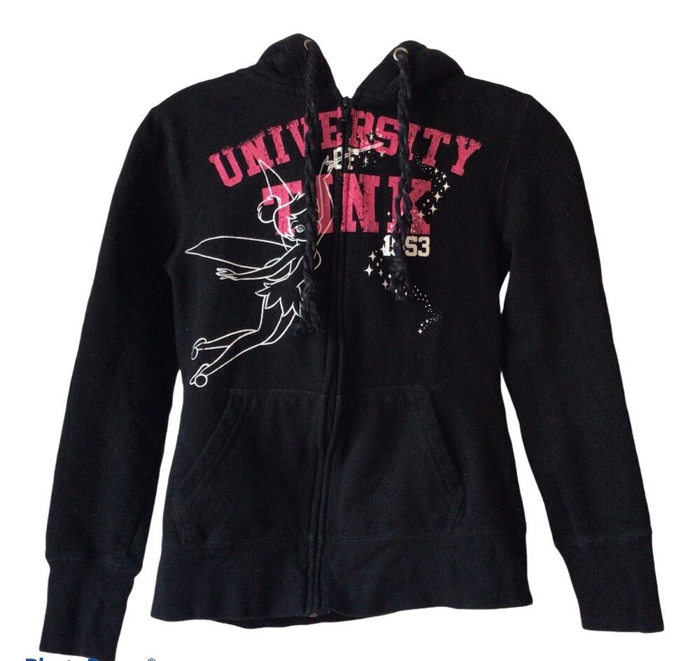 Disney University Tink Embellished Hoodie Sz youth S